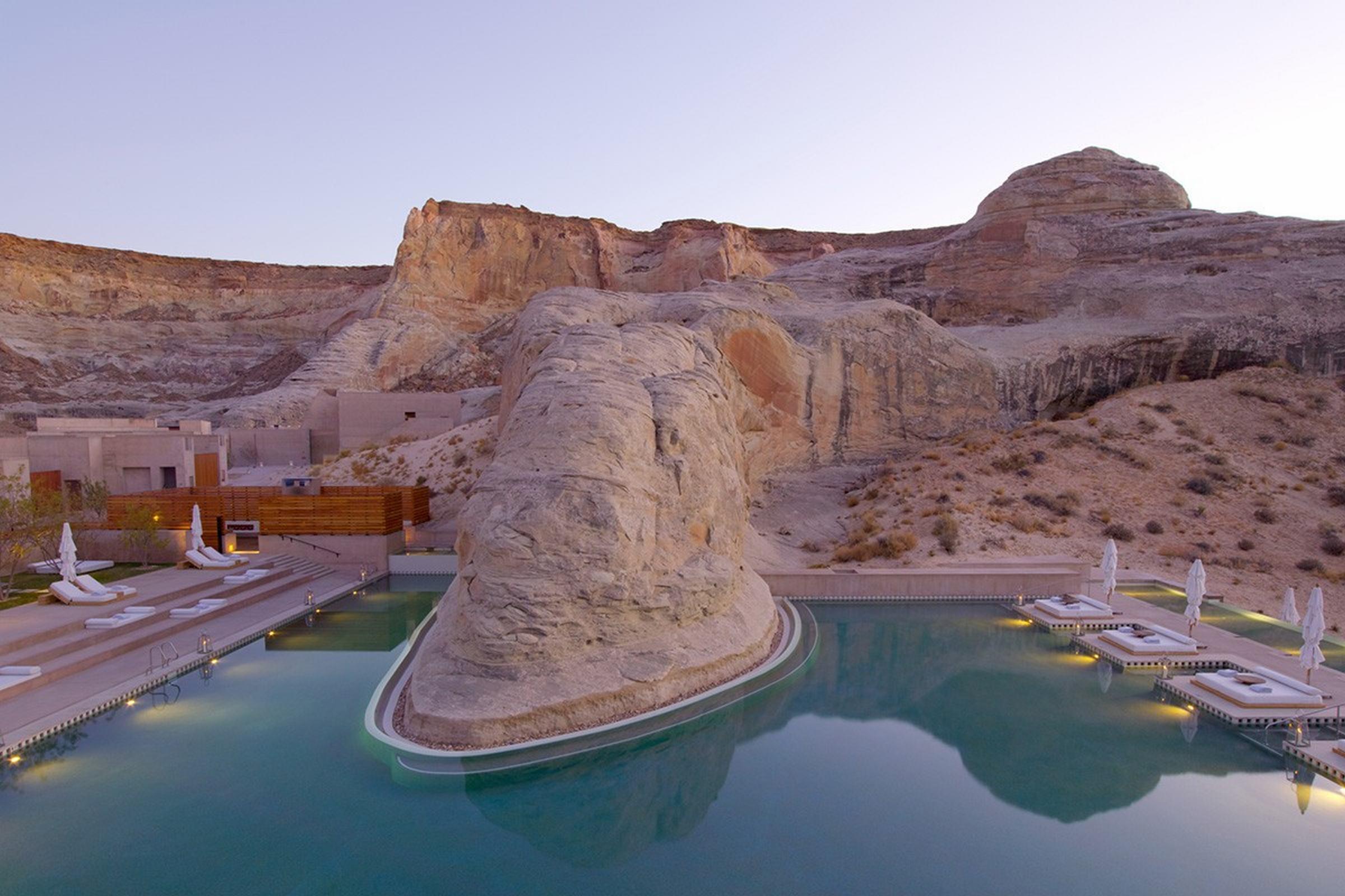 Hotel Amangiri à Canyon Point Extérieur photo